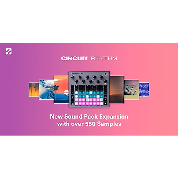 Novation Circuit Rhythm Standalone Sampler | Guitar Center