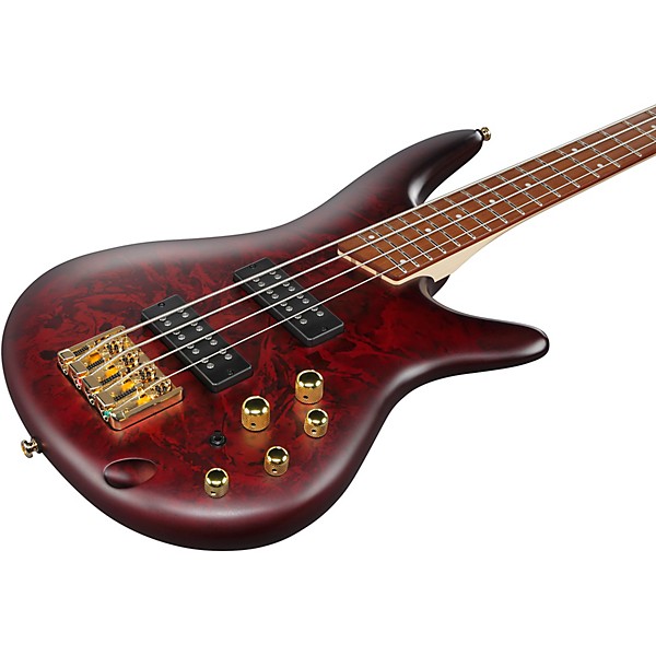 Ibanez SR300EDX Electric Bass Guitar Wine Red Frozen Matte