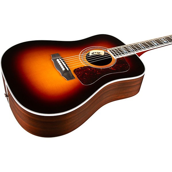 Guild D-55E Acoustic-Electric Guitar Antique Burst | Guitar Center