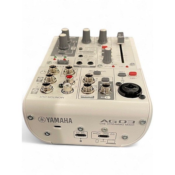 YAMAHA AG03 ミキシング コンソール ウェブキャスティングミキサー
