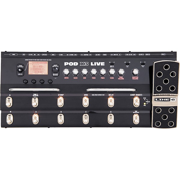 Open Box Line 6 POD X3 Live Guitar Multi-Effects Pedal | Guitar Center