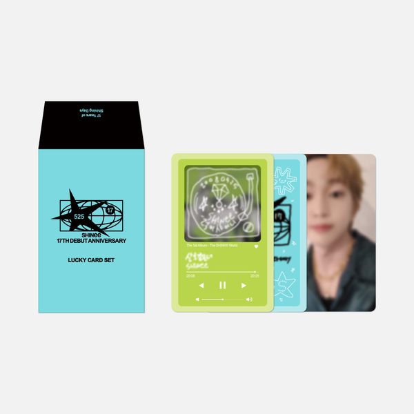 jp.ktown4u.com : SHINee - [17TH ANNIVERSARY MD] LUCKY CARD SET