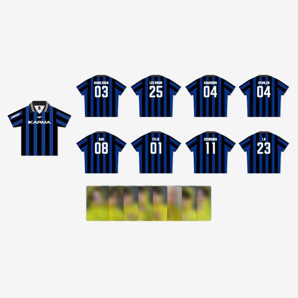 straykids フィリックス KARMA ユニフォームTシャツ トレカセット