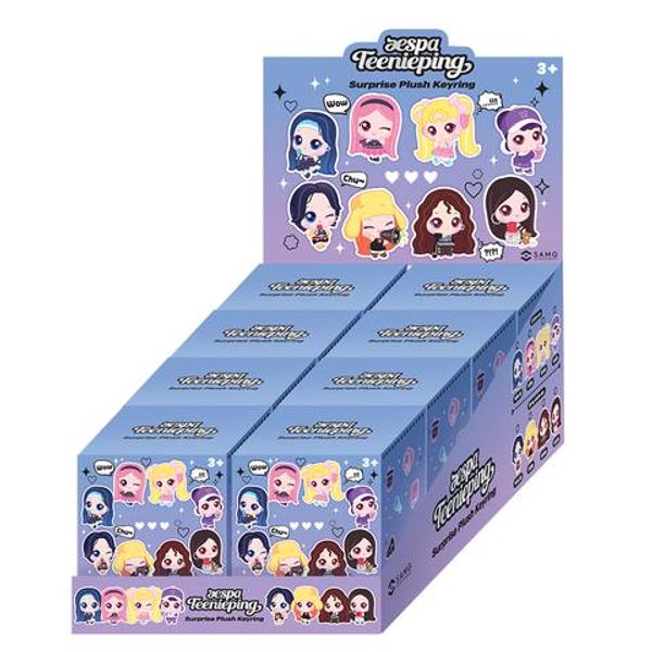 jp.ktown4u.com : [ティニピン] aespa サプライズ ランダム ぬいぐるみ