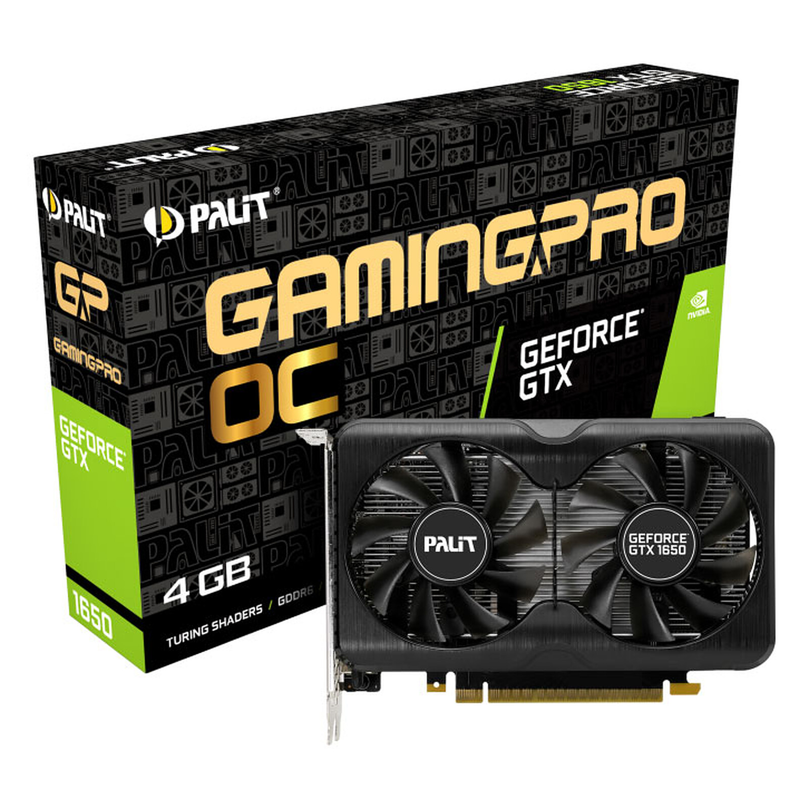 PALIT 型番：GTX 1650 GP OC グラフィックボード NVIDIA PCI-Express