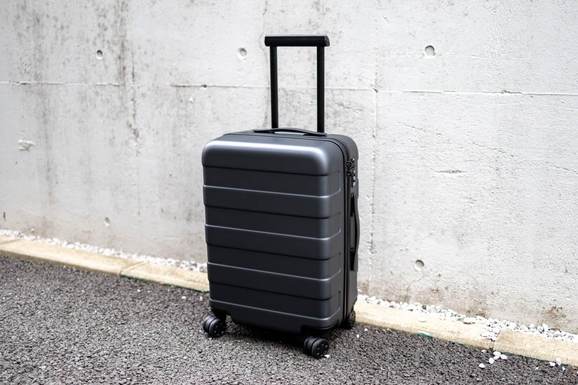 無印良品 バーを自由に調節できる ハードキャリーケース（36L）黒