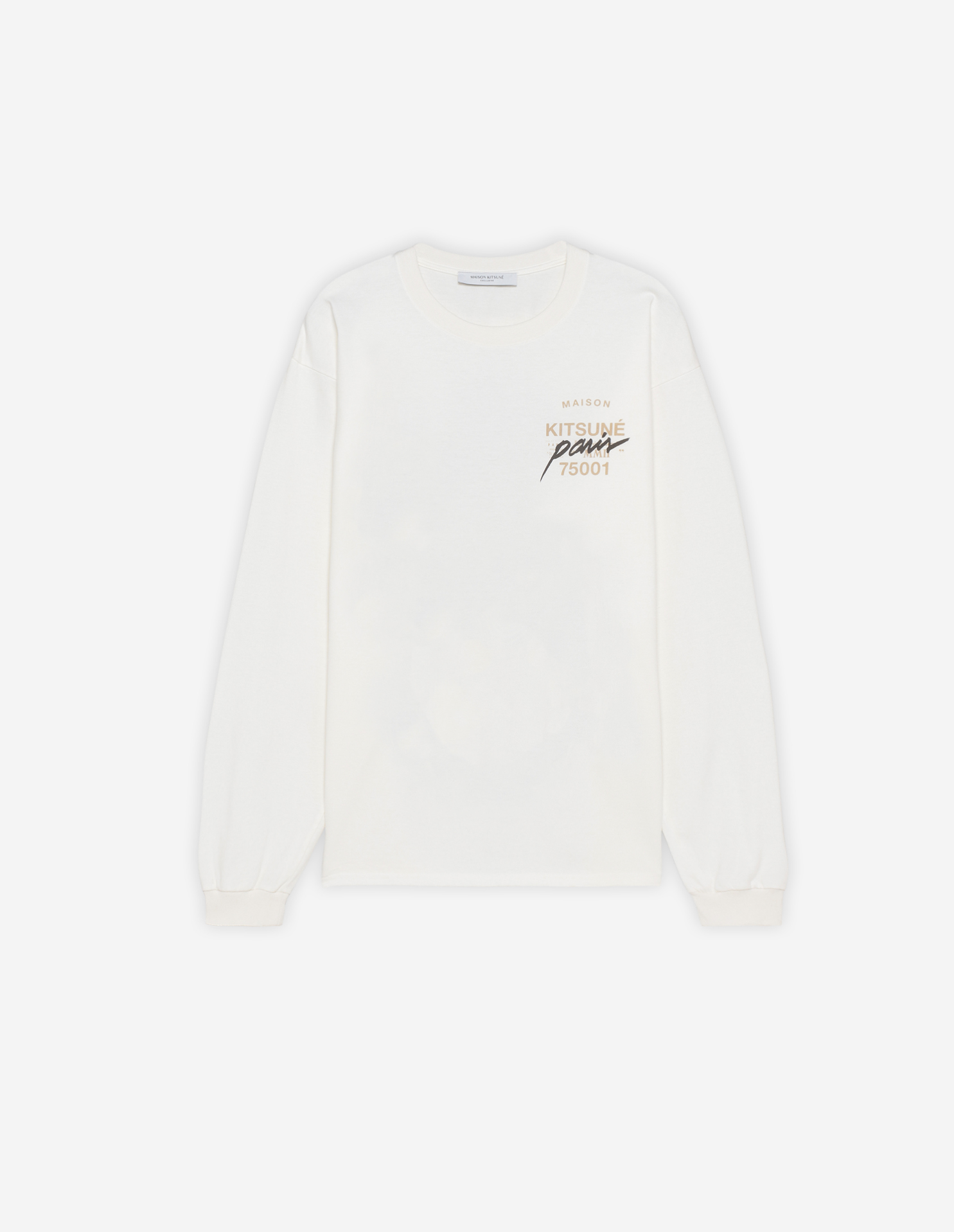 JP EXCLUSIVE NEW フォックス LS Tシャツ | Maison Kitsuné