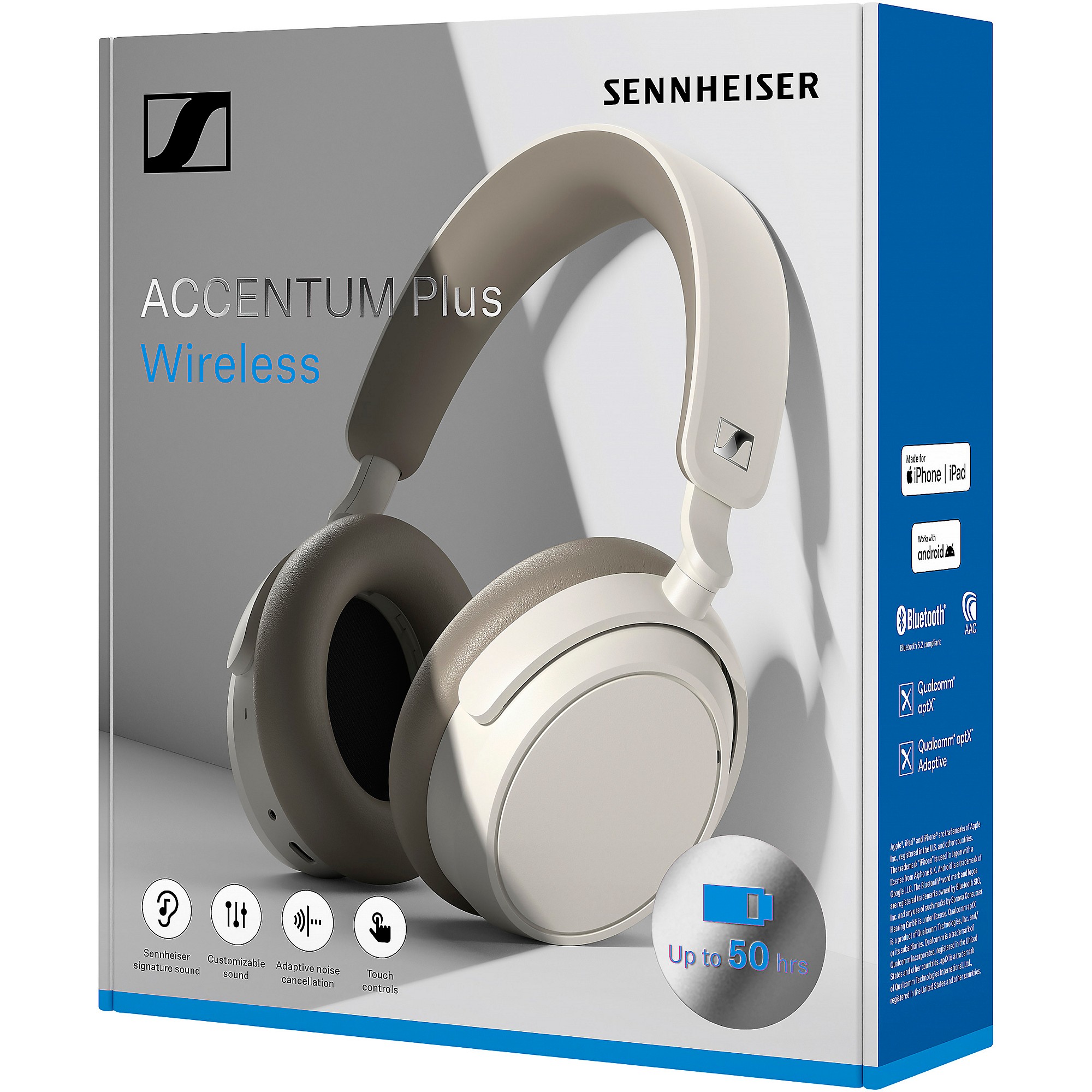 Sennheiser Accentum Plus Wireless Black | Music & Arts