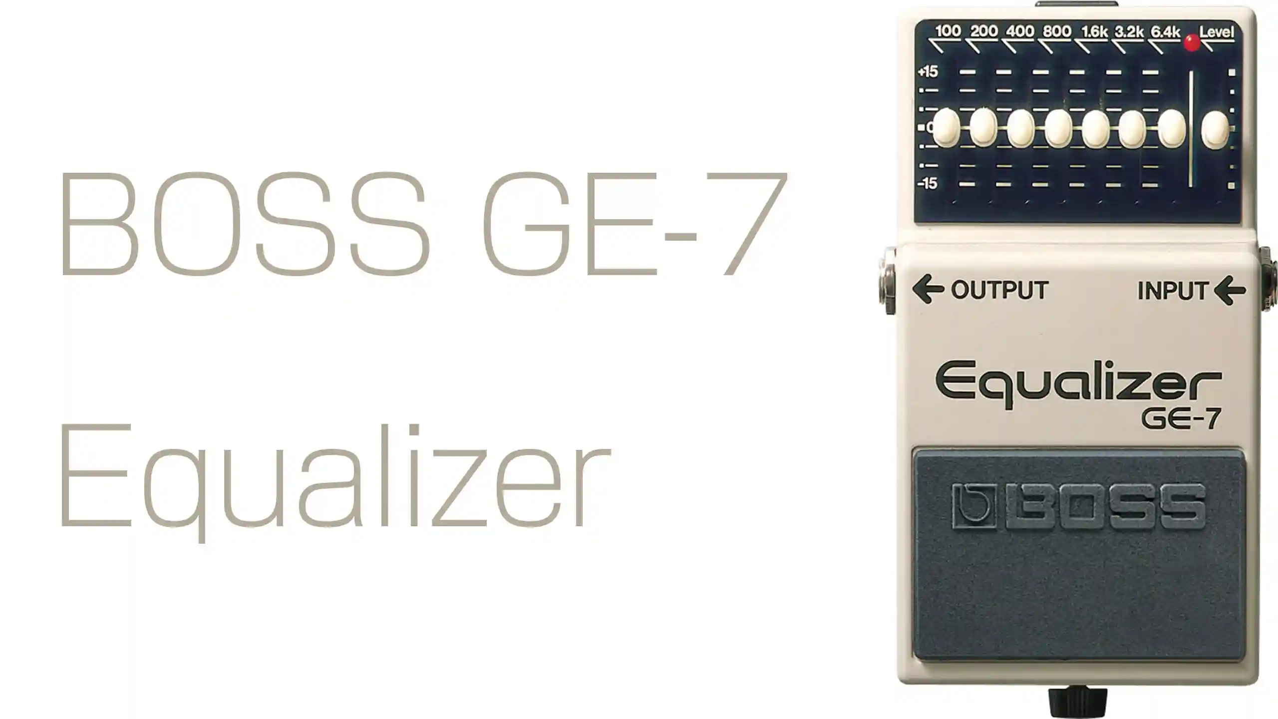 BOSS GE-7 イコライザー ギターエフェクター 楽天市場】BOSS / GE-7