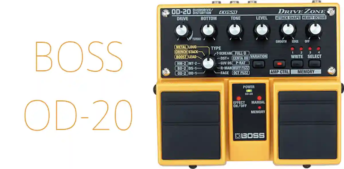 BOSS / OD-20 エフェクター OD-20 Boss OD-20 - Drive Zone - No
