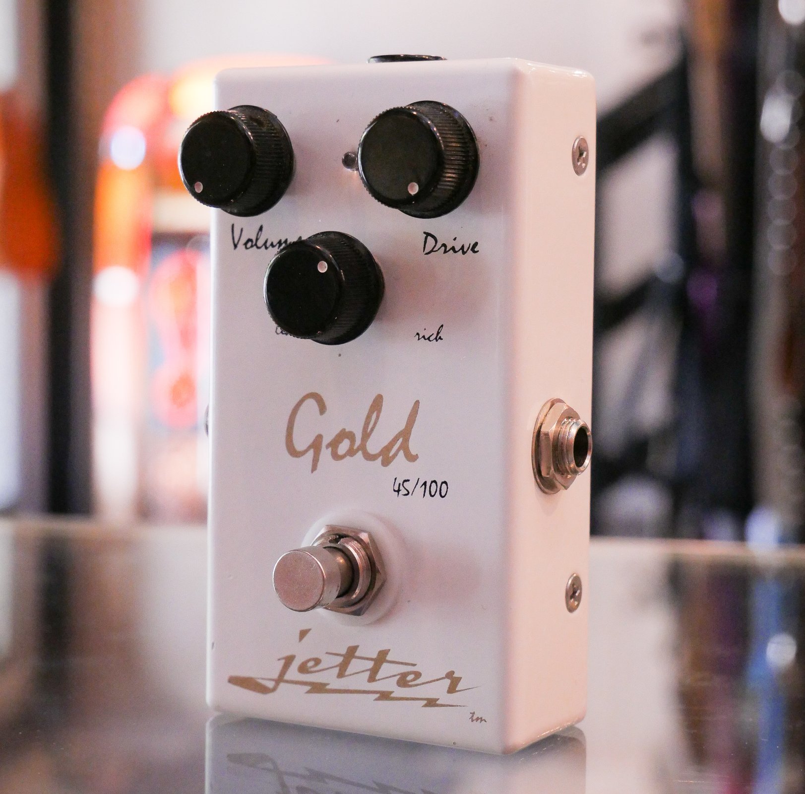 Jetter Gold 45/100 overdrive pedal Jetter Gear Gold Standard