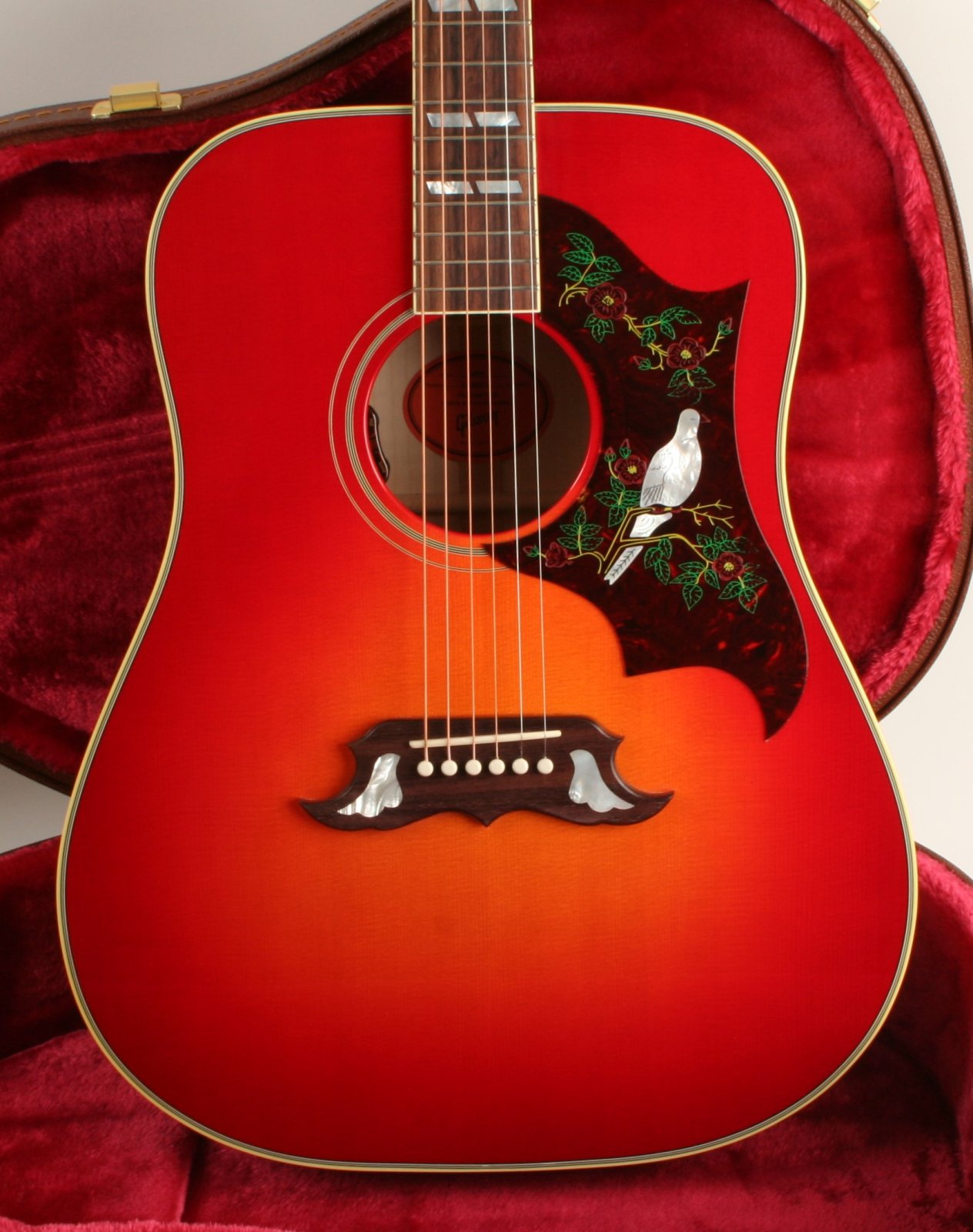 Gibson Dove Original Collection Vintage Cherry Sunburst 20164065