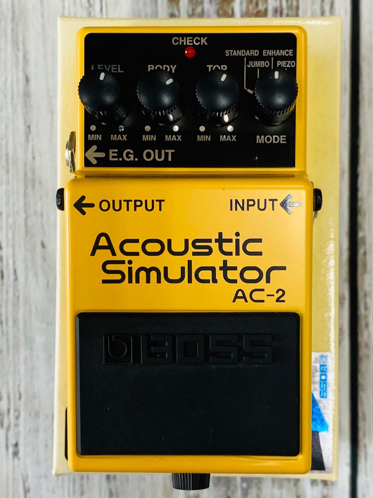 Boss AC-2 Acoustic Simulator Pedal - 2