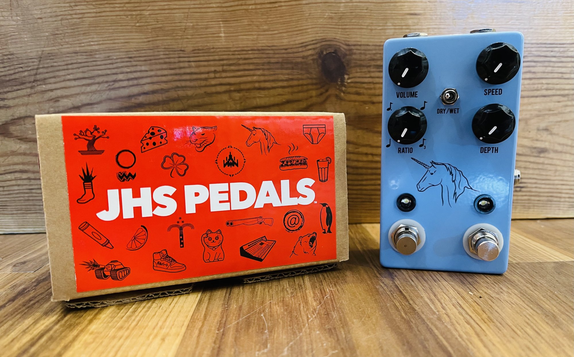 JHS Unicorn V2 Analog Univibe w/Tap Tempo - 650415211876