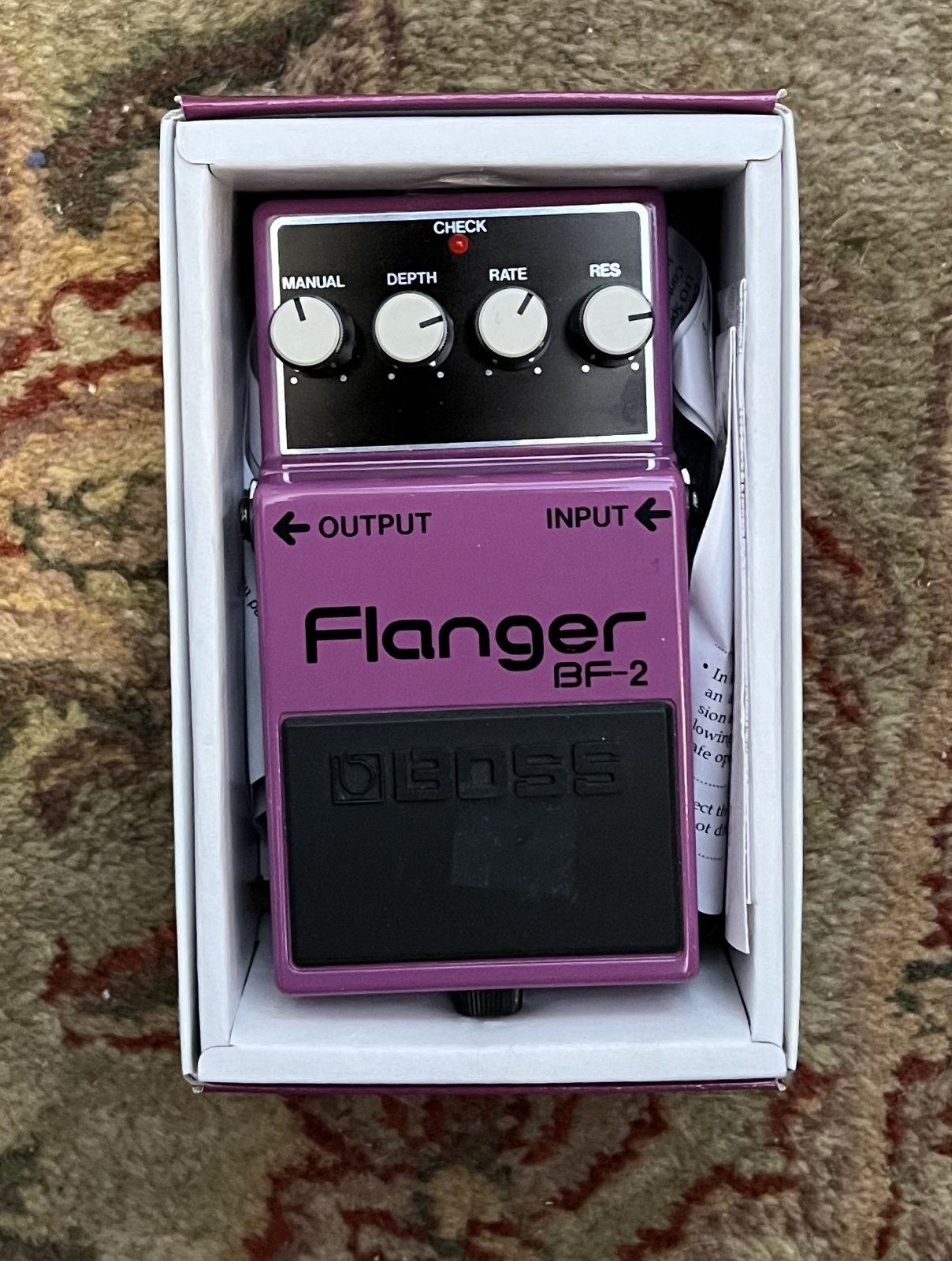 BOSS Flanger BF-2 ギターエフェクター BOSS BF-2 Analog Flanger 1981