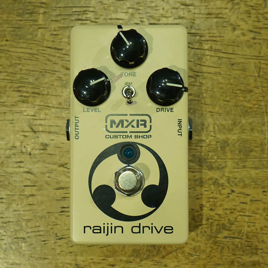 MXR CUSTOM SHOP raijin drive ギターエフェクター 大特価】MXR Custom