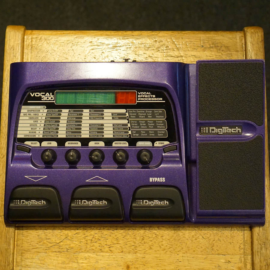 Digitech Vocal 300 Vocal Multi FX Pedal - Used
