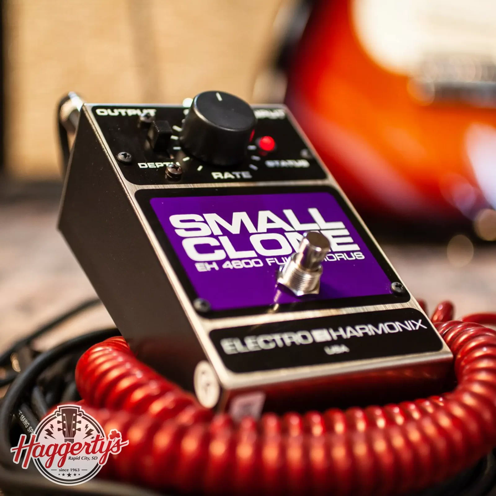 Electro-Harmonix Small Clone Analog Chorus Guitar Pedal - 683274010137