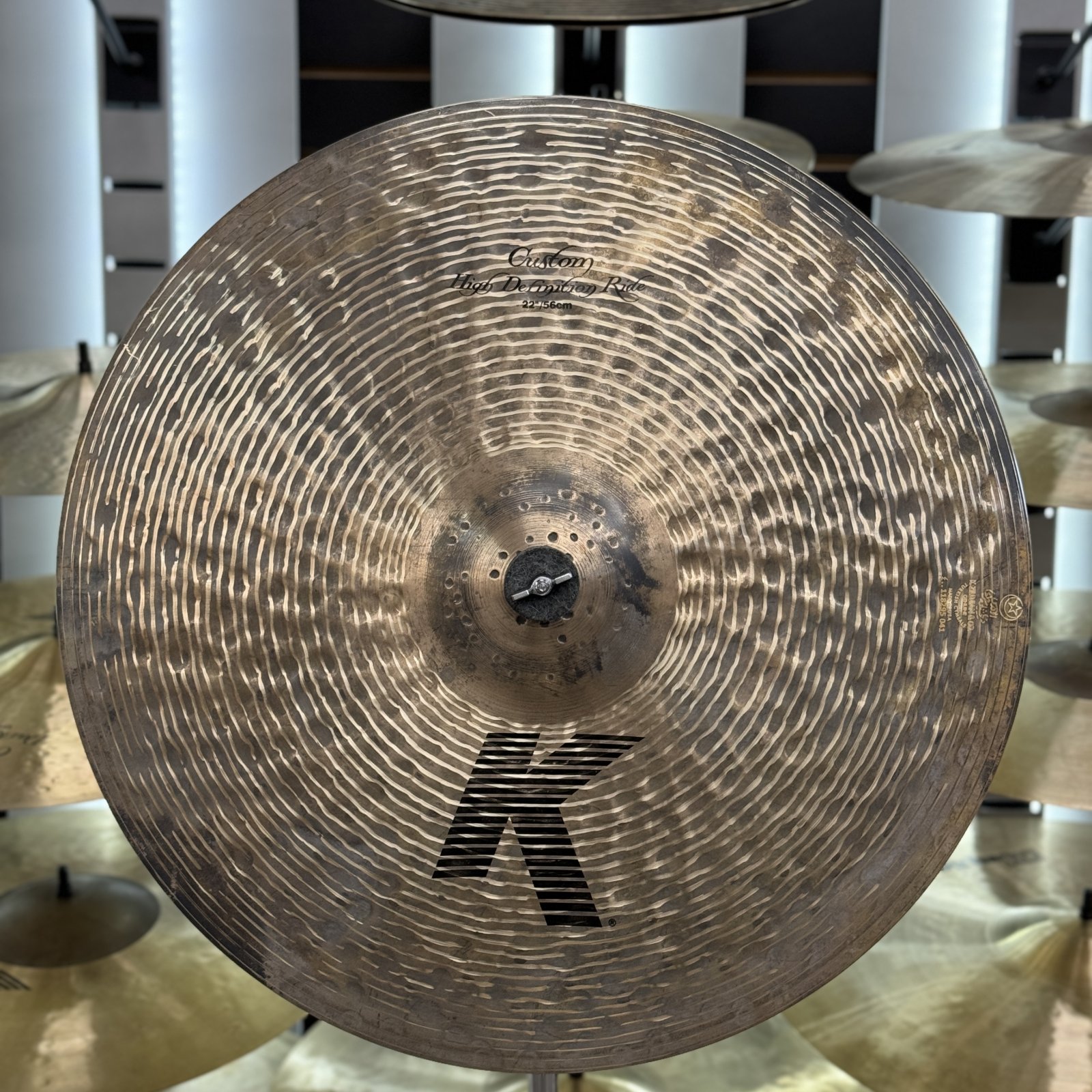 ZILDJIAN K0989 22 K CUSTOM HIGH DEFINITION RIDE - UNC | 2693g