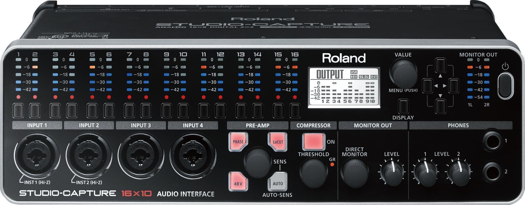 DTM・DAW Roland UA-1610 studio capture Roland Studio-Capture UA