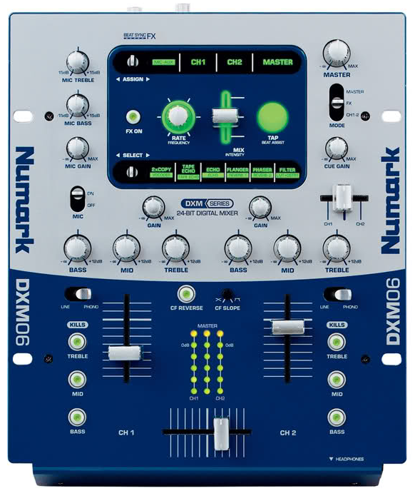 動作品／状態良好】Numark dxm06 DJミキサー DXM06 | Numark