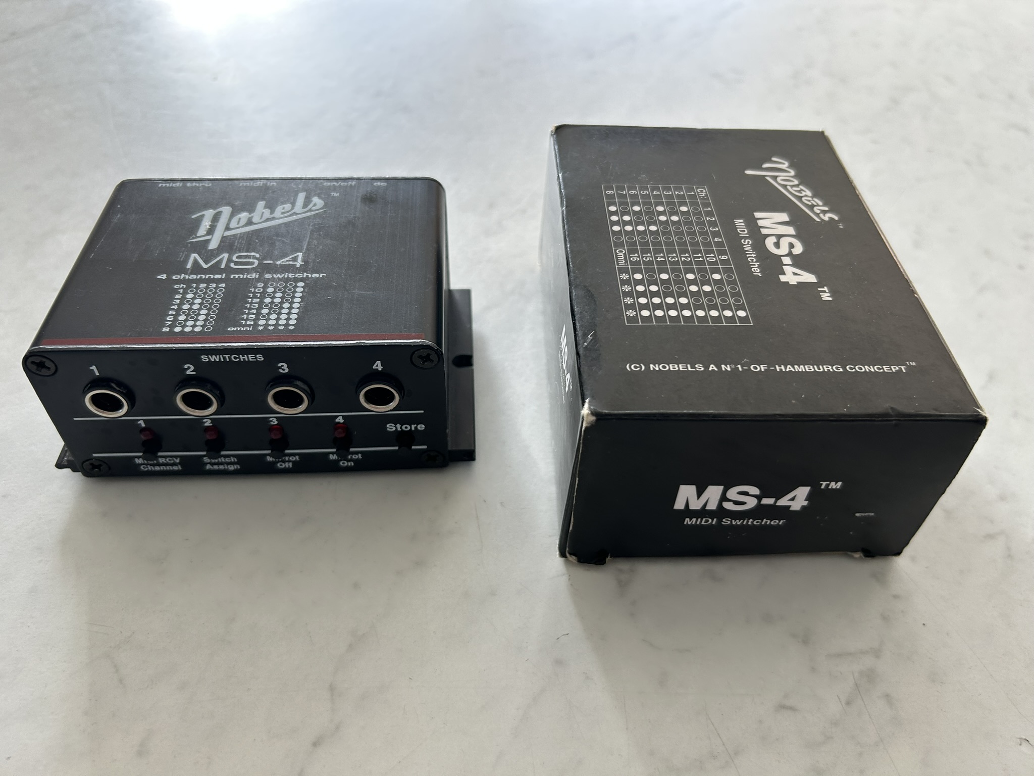 nobels MS-4 スイッチャー MS-4 - Nobels MS-4 - Audiofanzine