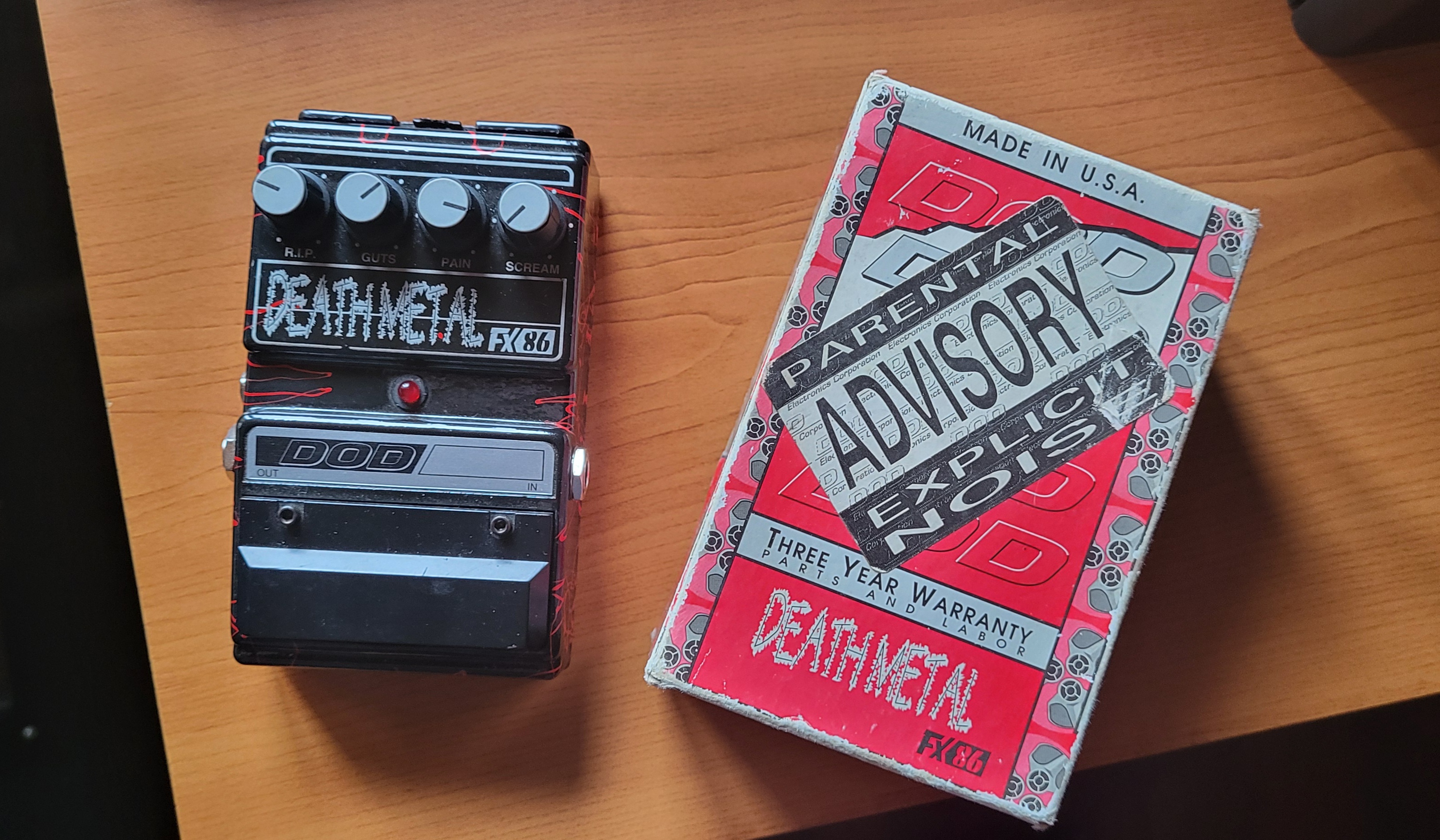 FX86 Death Metal - DOD FX86 Death Metal - Audiofanzine