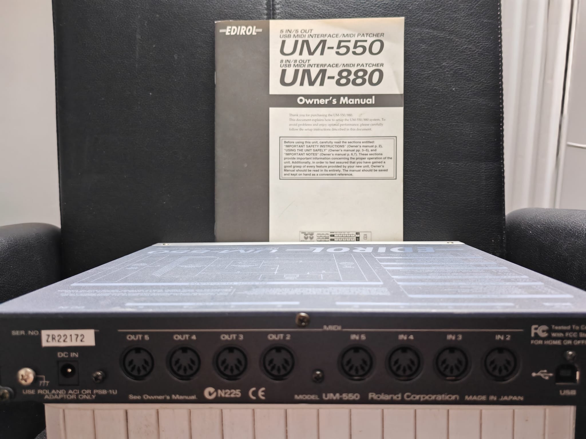 UM-550 - Edirol UM-550 - Audiofanzine