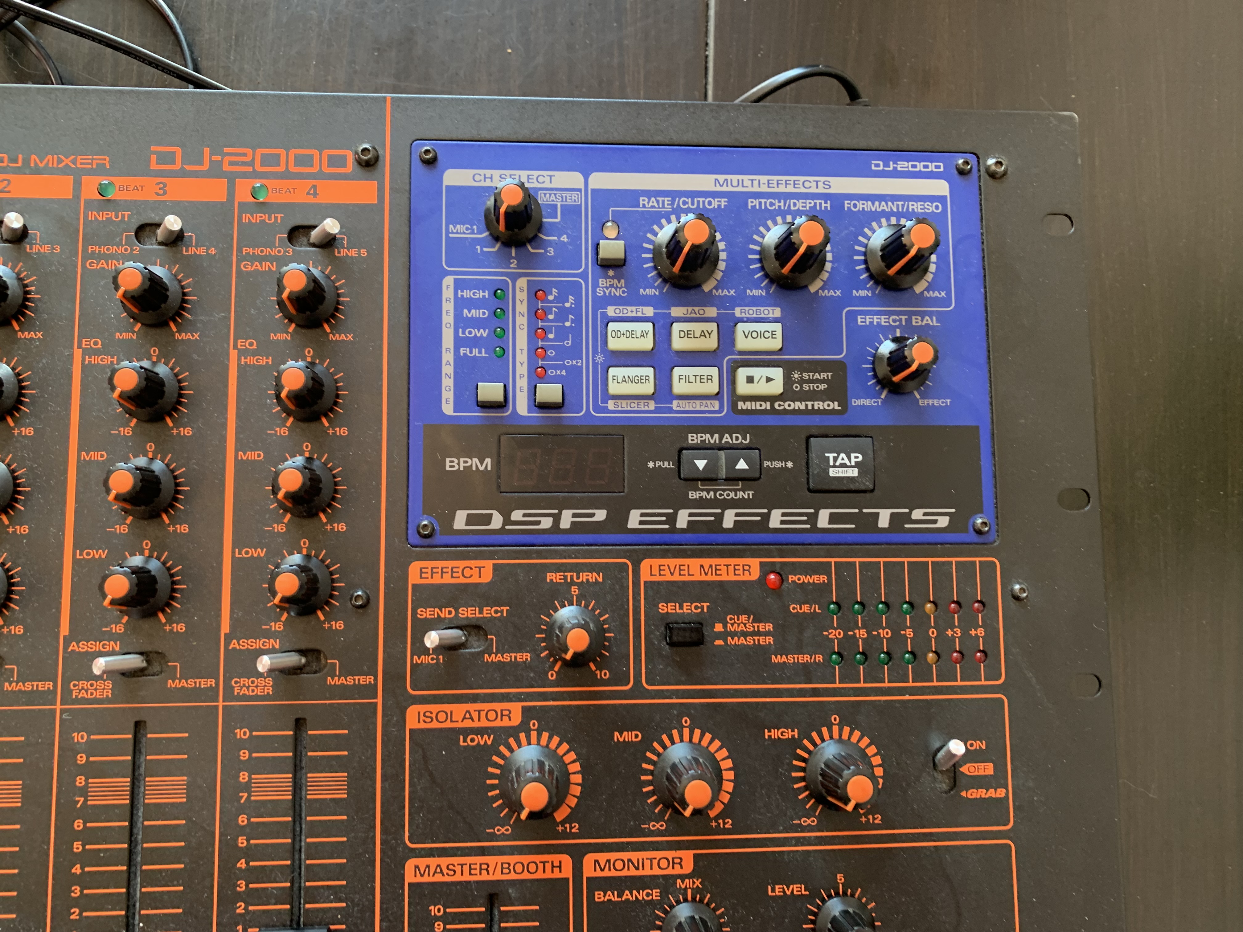 DJ機材 Roland DJ-2000 DJ機材 Roland DJ-2000 1998-09-roland_dj2000-1-