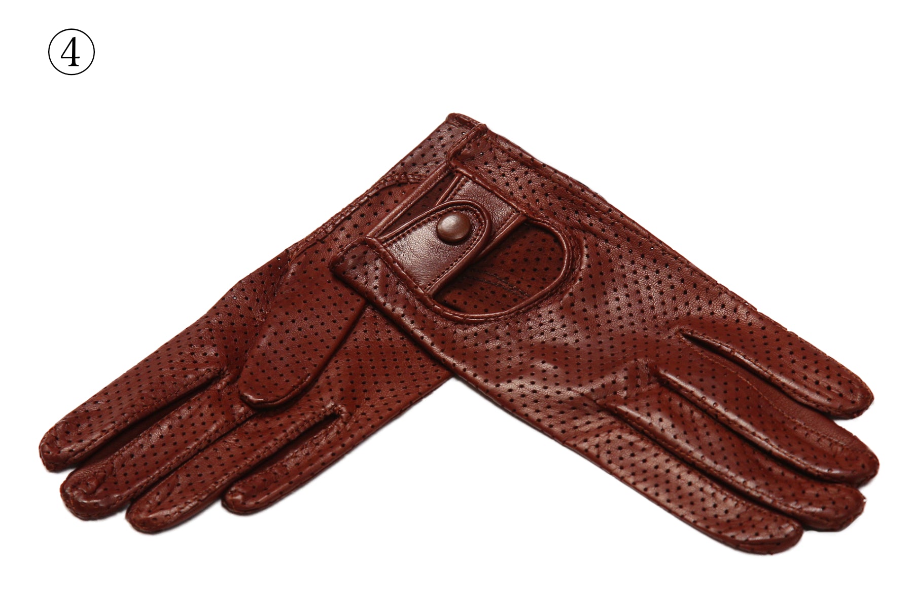 メローラ MEROLA 指貫ドライビンググローブ 7 メローラ ディア赤 指貫