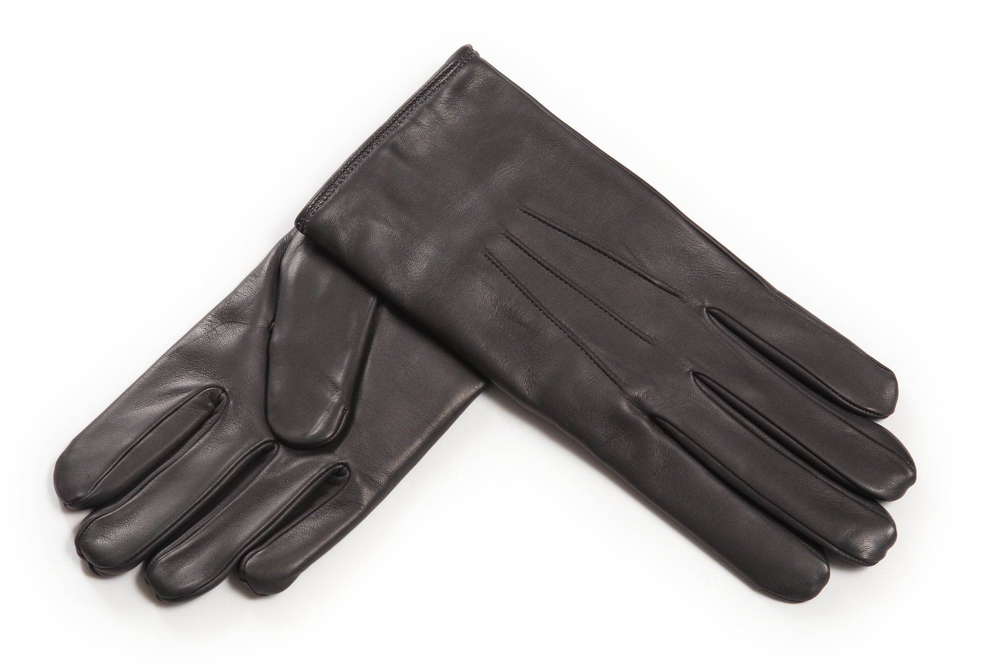 メンズ手袋◇ナパレザー◇ダークブラウン/MINK《カシミヤ》 – Merola