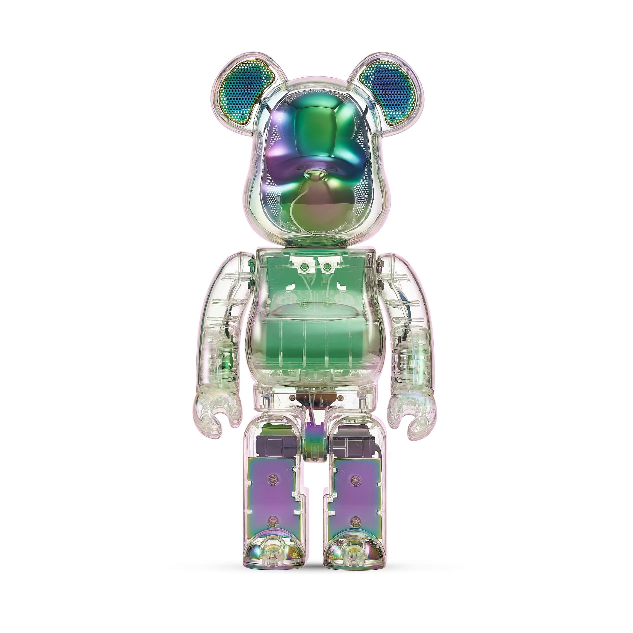 BE@RBRICK AUDIO 400% Portable Bluetooth Speaker – Iridescent