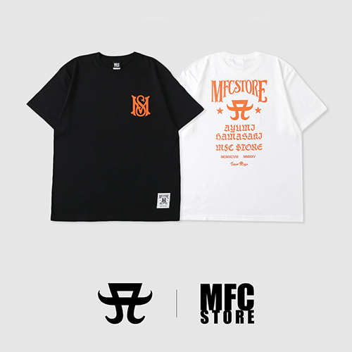 オンライン即完 浜崎あゆみ MFC Tシャツ XS ステッカー付 オンライン即