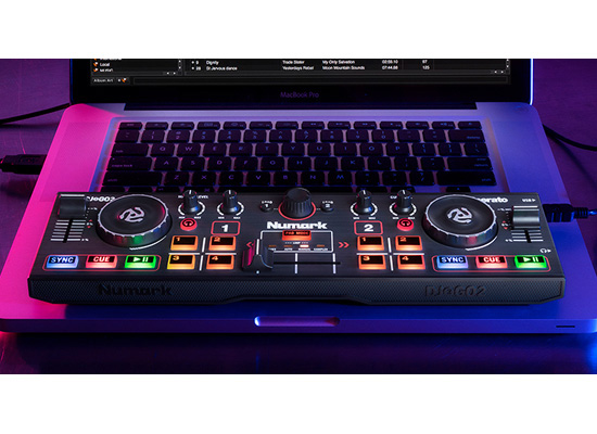 Numark DJ2GO2touch DJコントローラー ddj200 400 製品情報：DJ2GO2