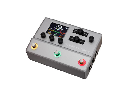 LINE6(ラインシックス)】数量限定500台！「HX Stomp Silver」新色の