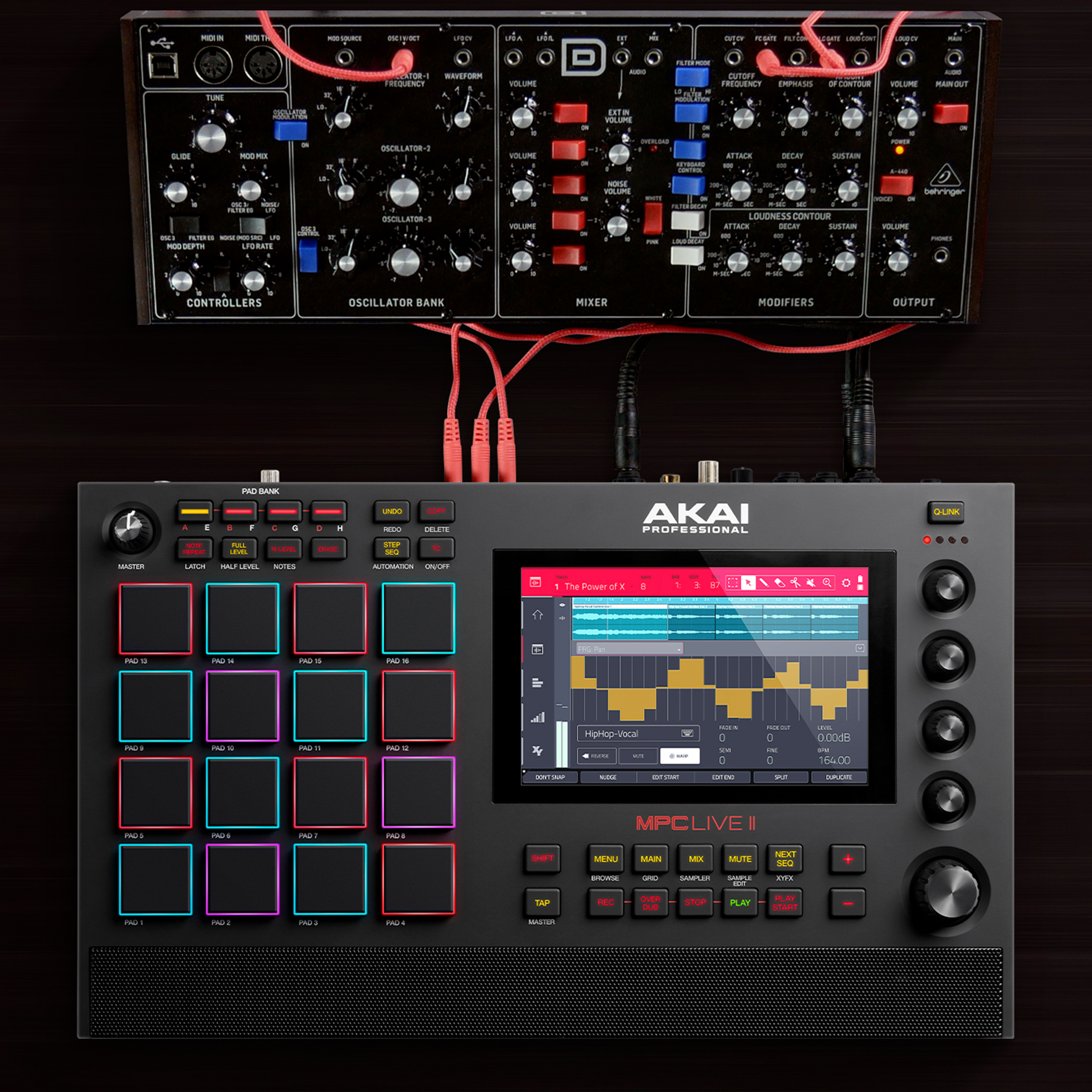 AKAI】MPC LIVE 2 充電式バッテリー・スピーカーを内蔵ドラムマシン