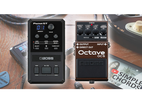 YouTube動画にあわせて練習!! ギター・アンプ「POCKET-GT」と、名機を