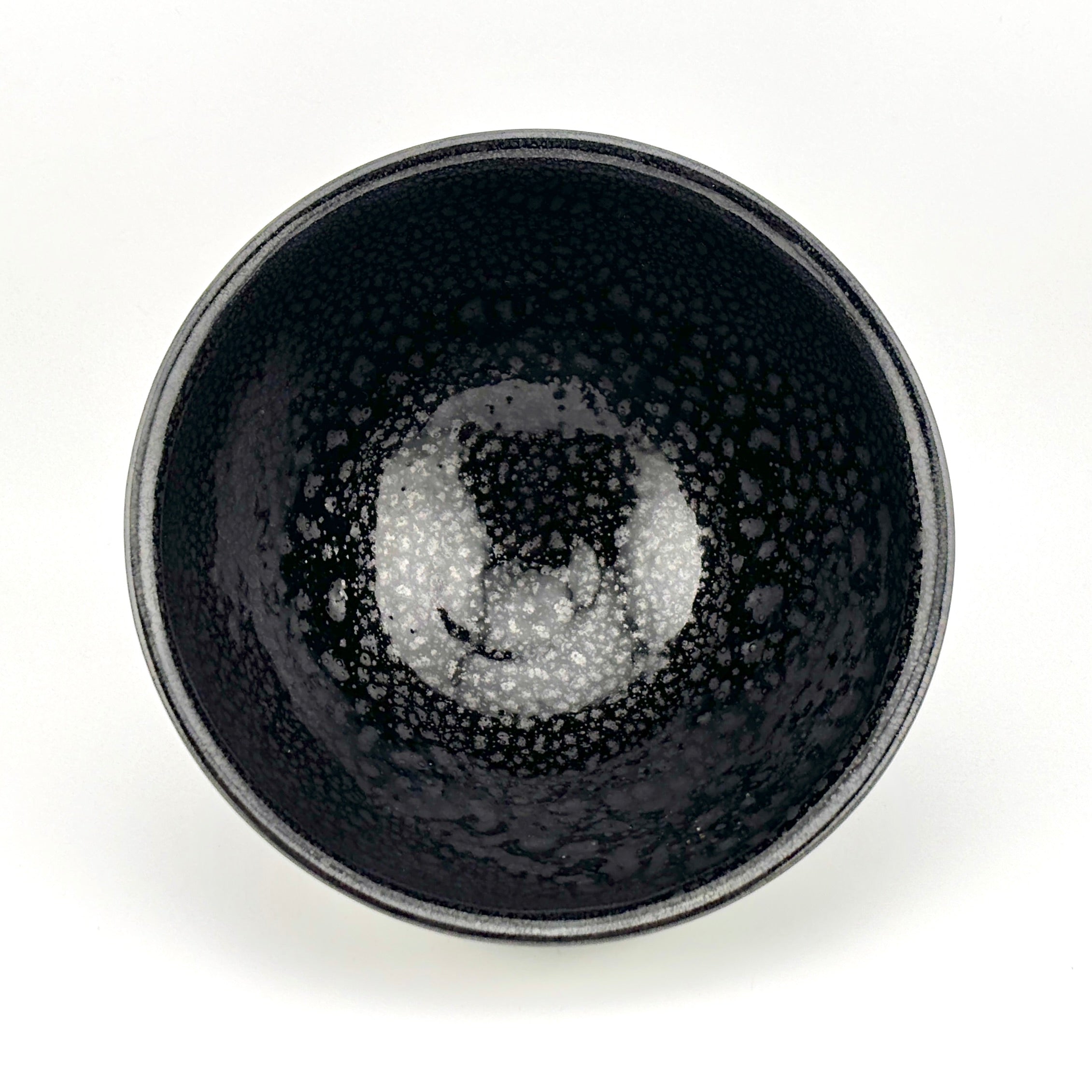 有田焼 文化勲章受章作家 青木龍山作 油滴天目茶盌 – 生活民芸 なかむた