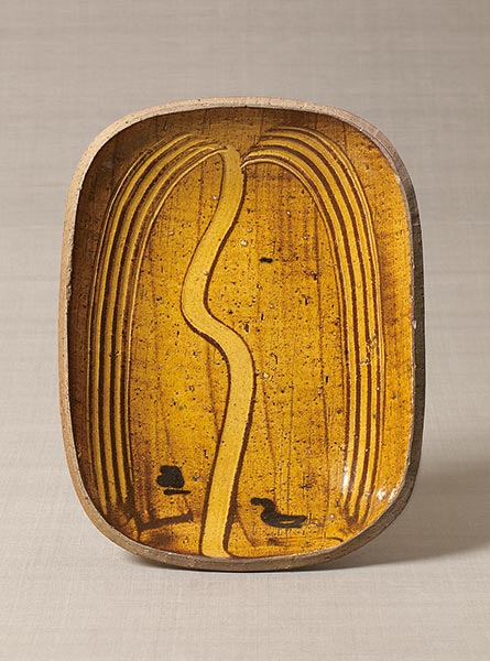 バーナードリーチ 素描 因幡の白兎 うさぎ 色紙 民藝 民芸 みんげい 柳