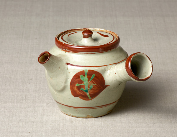 陶芸家 人間国宝 濱田庄司 浜田庄司 鉄絵 胴紐 盃 ぐい呑 酒器 共箱