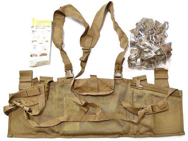米軍実物 IBILEY USMC チェストリグ コヨーテブラウン MCPC MTV SPC