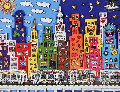 絵画 ジェームス・リジィ RIZZI