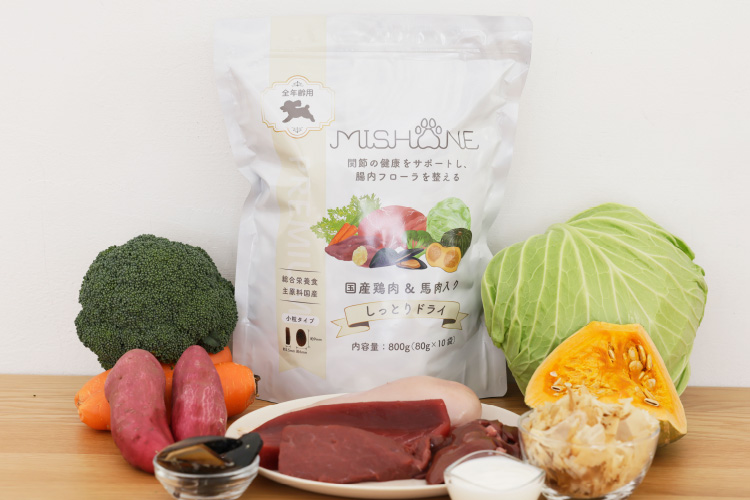 ミシュワン 成犬用ドッグフード（国産鶏肉＆馬肉入り） | ミシュワン