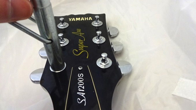 Master Graft BK ミニエレアコ ガットギター ペグGOTOH交換 ギター