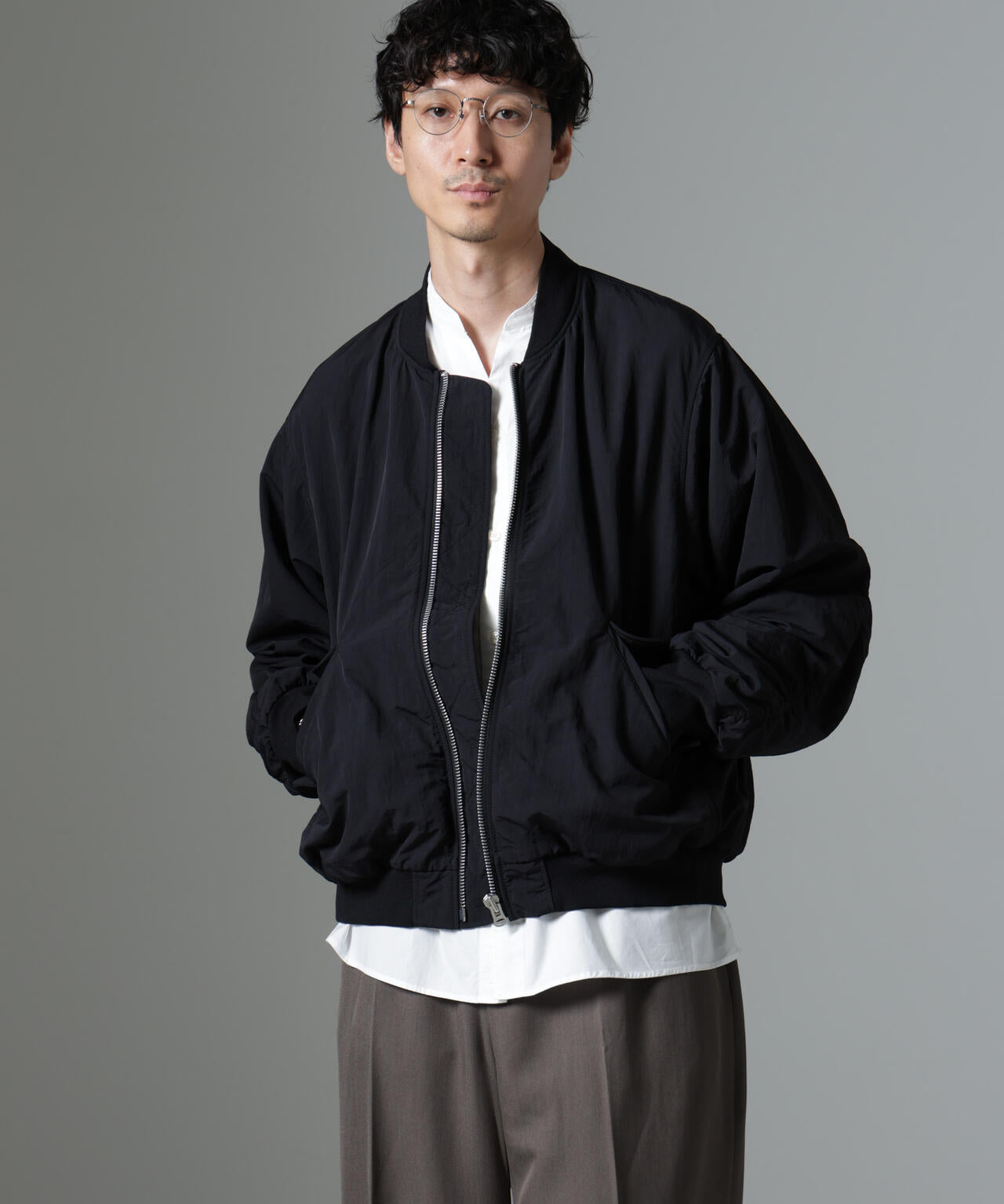 水溶性ボンディング撥水MA-1ブルゾン(セットアップ可) | NANO