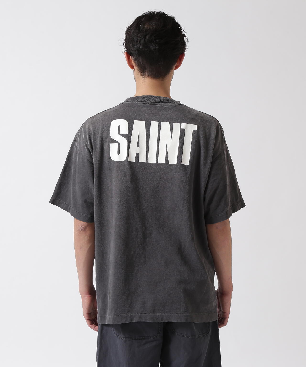 SAINT MICHAEL/セントマイケル/FRIENDSコラボ FRD_SS TEE/BLACK
