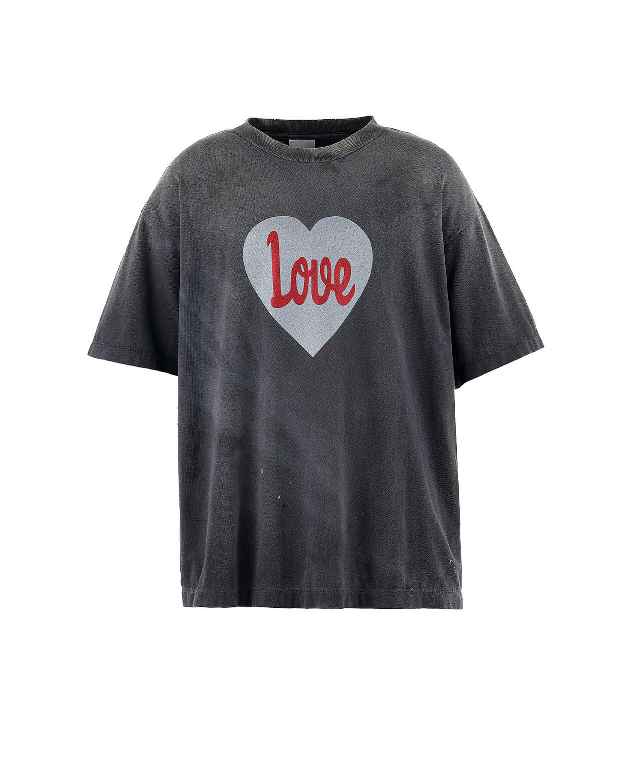 SAINT MICHAEL/セントマイケル/HEART LOVE SS TEE BLACK | ROYAL FLASH