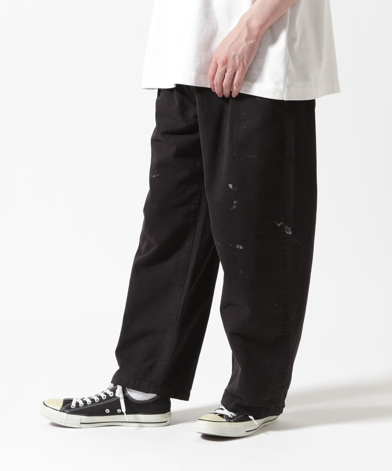 ANCELLM/アンセルム/PAINT CHINO TROUSERS | GARDEN（ガーデン