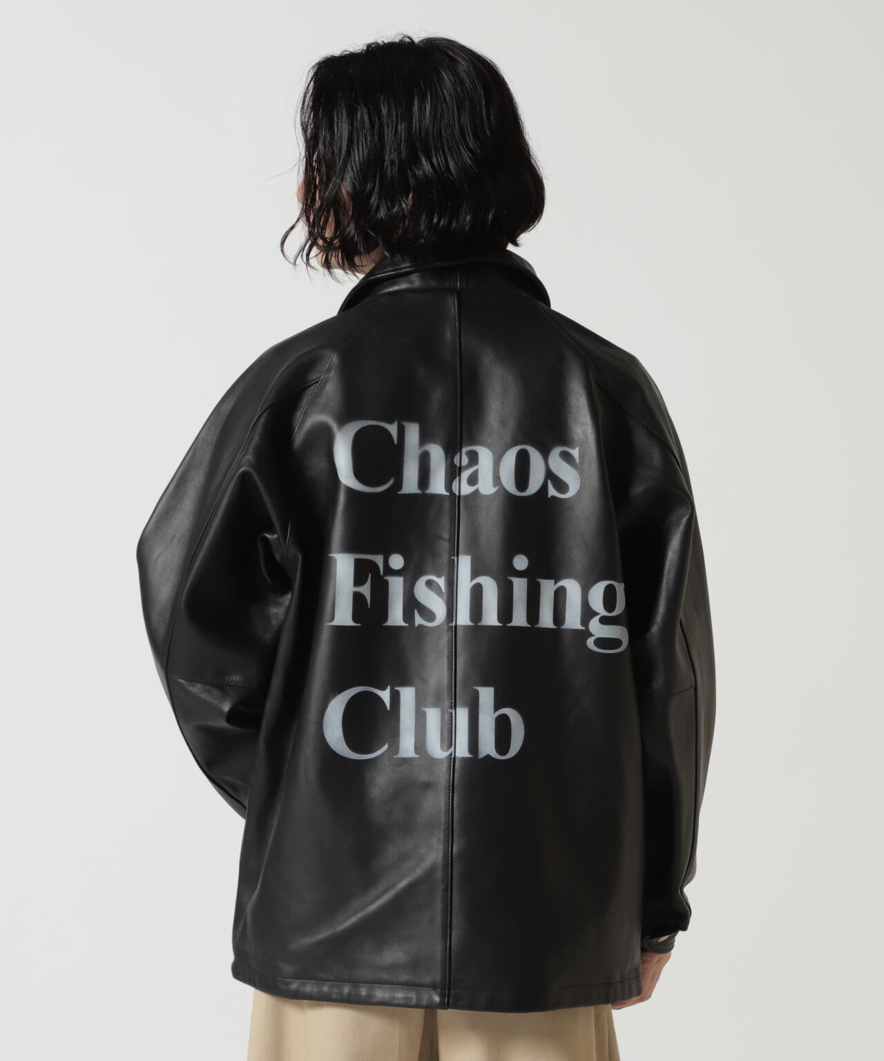 Chaos Fishing Club×Schott×BEAVER 別注SHEEP COACH JKT | BEAVER