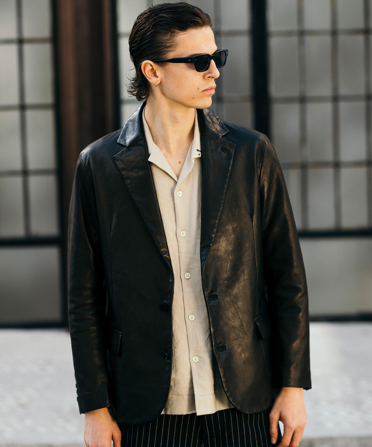 LEATHER TAILORED JACKET/レザーテーラードジャケット | Schott